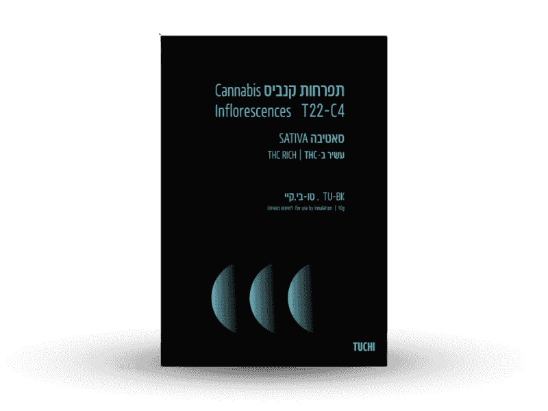 קנאביס רפואי תפרחת טוצ'י טו-בי.קיי  - T22/C4 - Tuchi Tu-B.k טרו ג'נטיקס איי.אל יום - סאטיבה