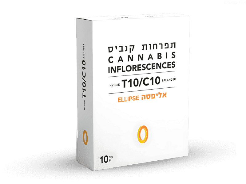 קנאביס רפואי תפרחת אליפסה - T10/C10 - Ellipse גרין פילדס יום\לילה - היברידי