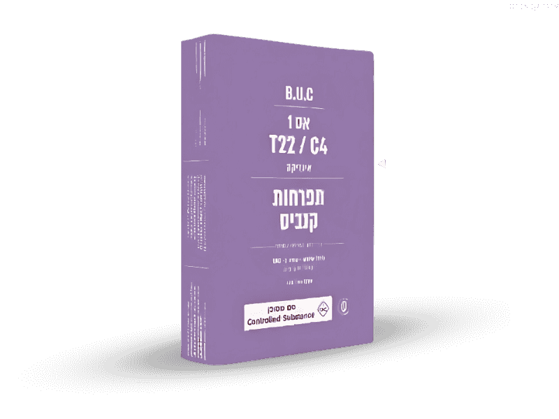 קנאביס רפואי תפרחת אס 1 - T22/C4 - S1 הילה בן מיכאל לילה - אינדיקה