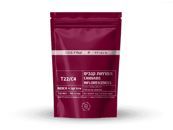 תפרחת ג'.ו.נ.י רד - T22/C4 - J.O.N.Y Red