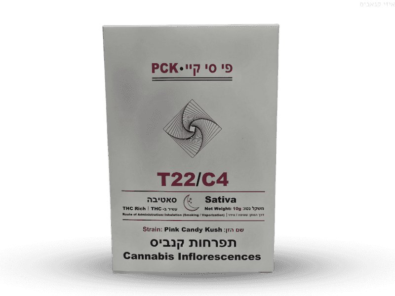 קנאביס רפואי תפרחת פי סי קיי - T22/C4 - PCK הרמוני יום - סאטיבה