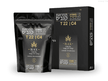 תפרחת קולור ליין שחור - T22/C4 - Color Line Black