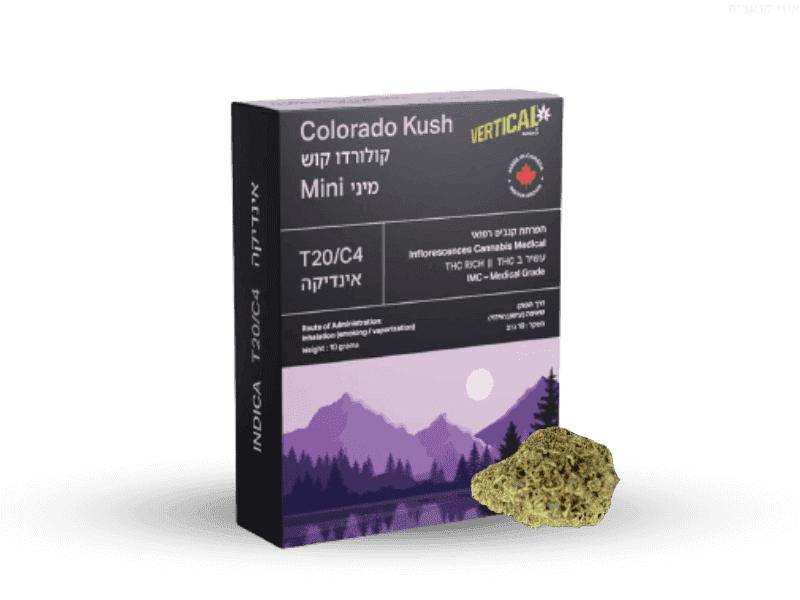 תפרחת קולורדו קוש מיני - T20/C4 - Colorado Kush Mini