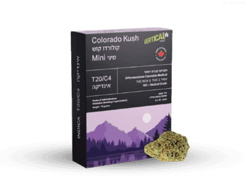 תפרחת קולורדו קוש מיני - T20/C4 - Colorado Kush Mini