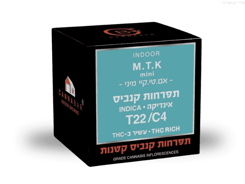 קנאביס רפואי תפרחת אם טי קיי מיני - T22/C4 - MTK Mini קנאבר לילה - אינדיקה