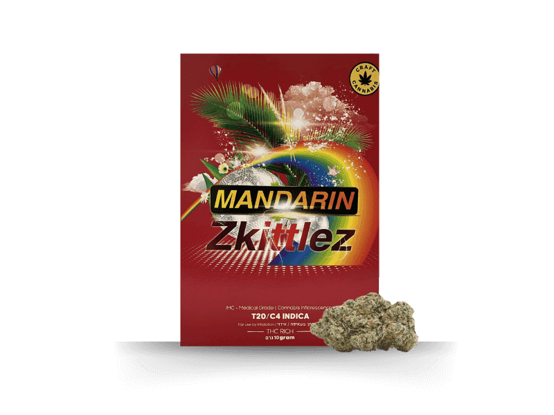 תפרחת מנדרין זקיטלז‬ - T20/C4 - Mandarin Zkittlez