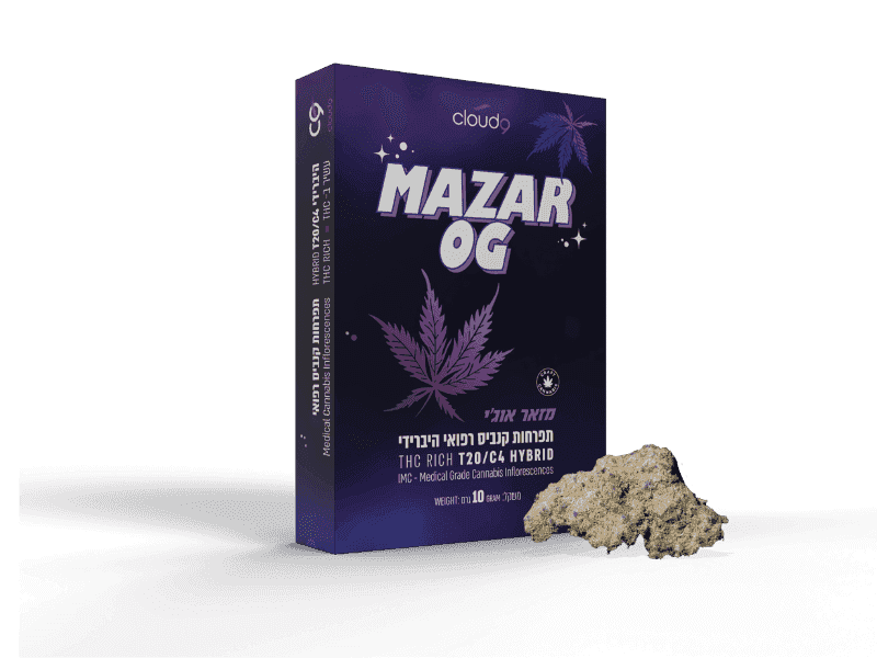 תפרחת מזאר אוג'י  - T20/C4 - Mazar OG