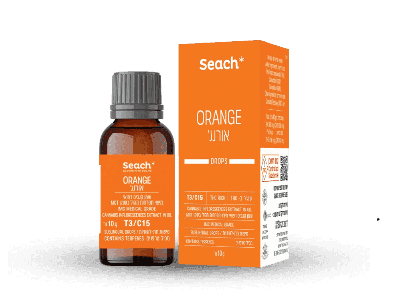 קנאביס רפואי שמן אורנג' - T3/C15 - Orange שיח מדיקל יום\לילה - היברידי