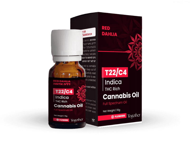 שמן דליה אדומה - T22/C4 - Red Dahlia