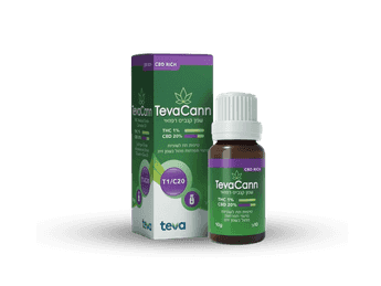 שמן TevaCann מינון - T1/C20 - TevaCann