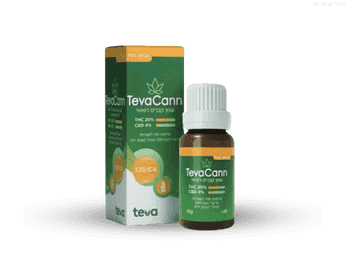 שמן TevaCann מינון - T20/C4 - TevaCann