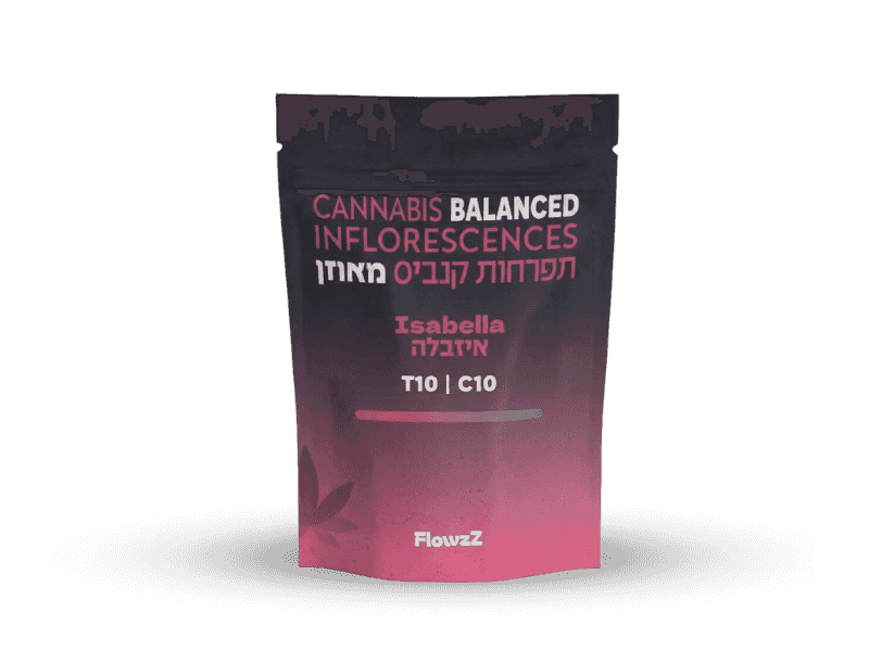 קנאביס רפואי תפרחת איזבלה - T10/C10 - Isabella בזלת פארמה יום\לילה - היברידי
