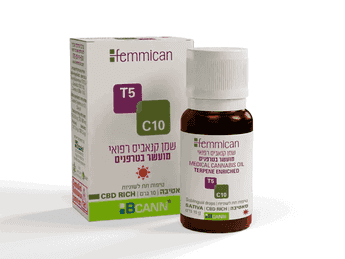 שמן פמיקאן סאטיבה מינון - T5/C10 - Femmican
