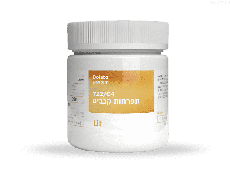 קנאביס רפואי תפרחת דולאטו - T22/C4 - DO.LATO פיס נטורלס יום\לילה - היברידי