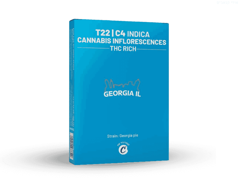 קנאביס רפואי תפרחת ג'ורג'יה איי אל  - T22/C4 - Georgia IL קנדוק לילה - אינדיקה