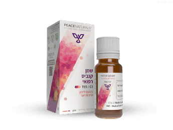 שמן פיס נטורלס (לימון ופירות יער) מינון - T15/C3 - Peace Naturals Lemon and berries