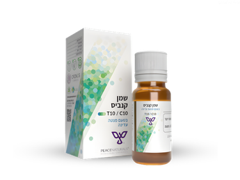 שמן פיס נטורלס (מנטה עדינה) מינון - T10/C10 - Peace Naturals Delicate mint
