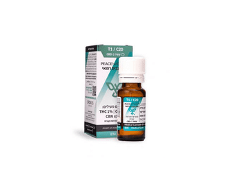 שמן פיס נטורלס מינון - T1/C20 - Peace Naturals