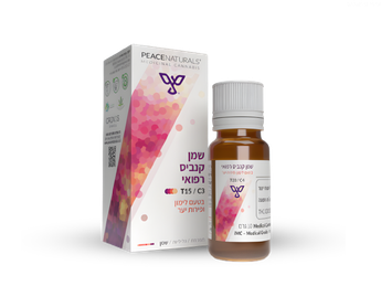 שמן פיס נטורלס (לימון ופירות יער) מינון - T15/C3 - Peace Naturals Lemon and berries